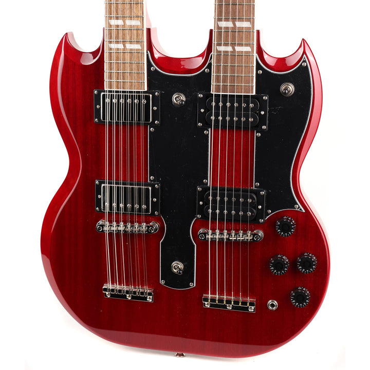 Epiphone Limited Edition G-1275 Double Neck Cherry