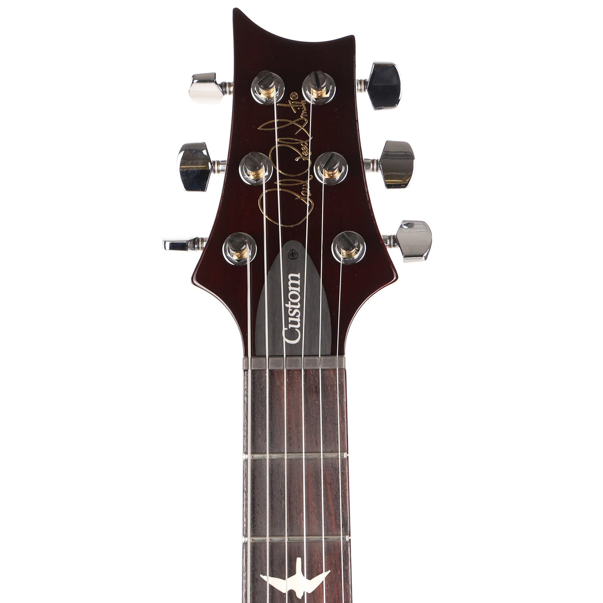 Paul Reed Smith S2 Custom 24 Guitar Pattern Thin Neck Fire Red Burst — 4
