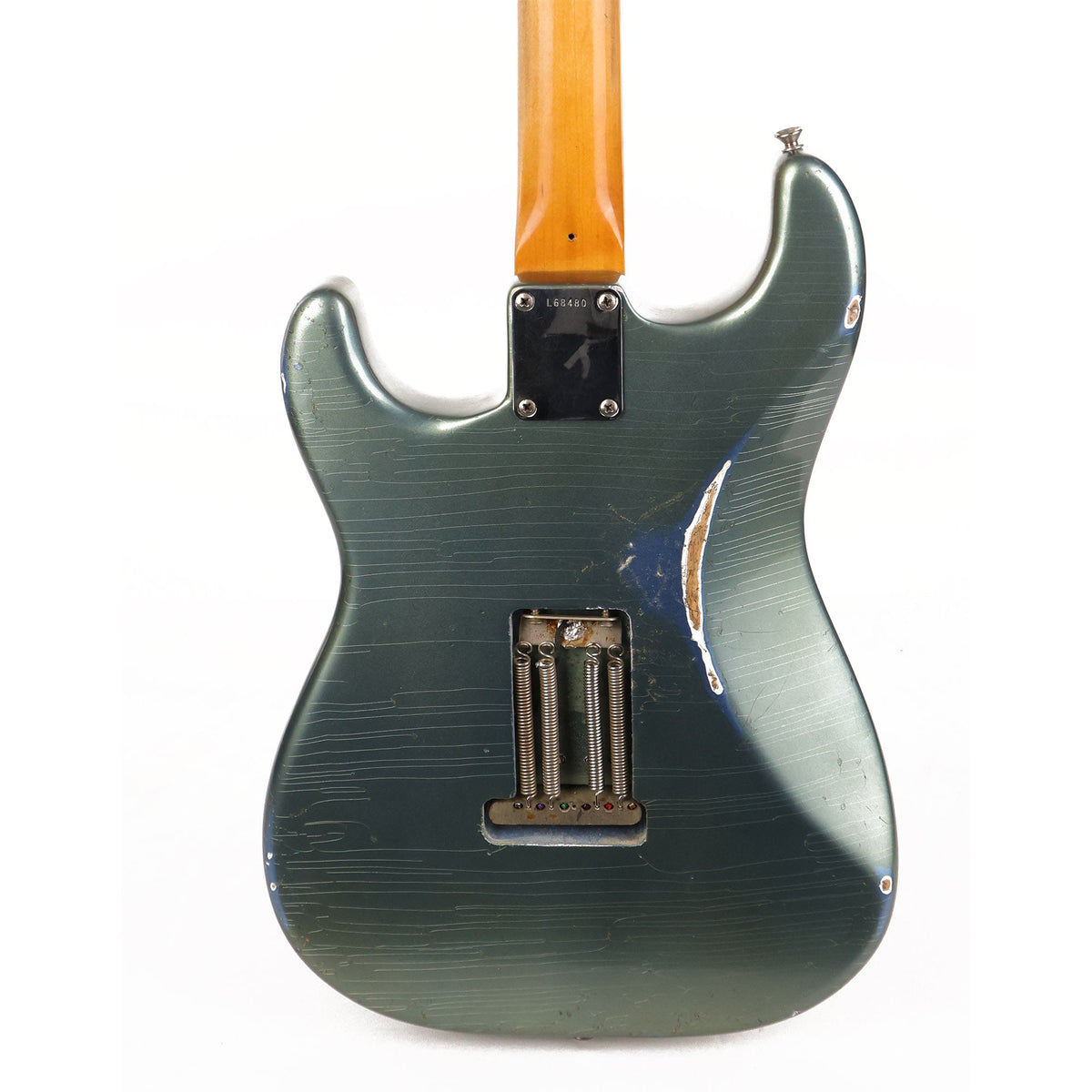 1965 Fender Stratocaster Lake Placid Blue Refinish — 6