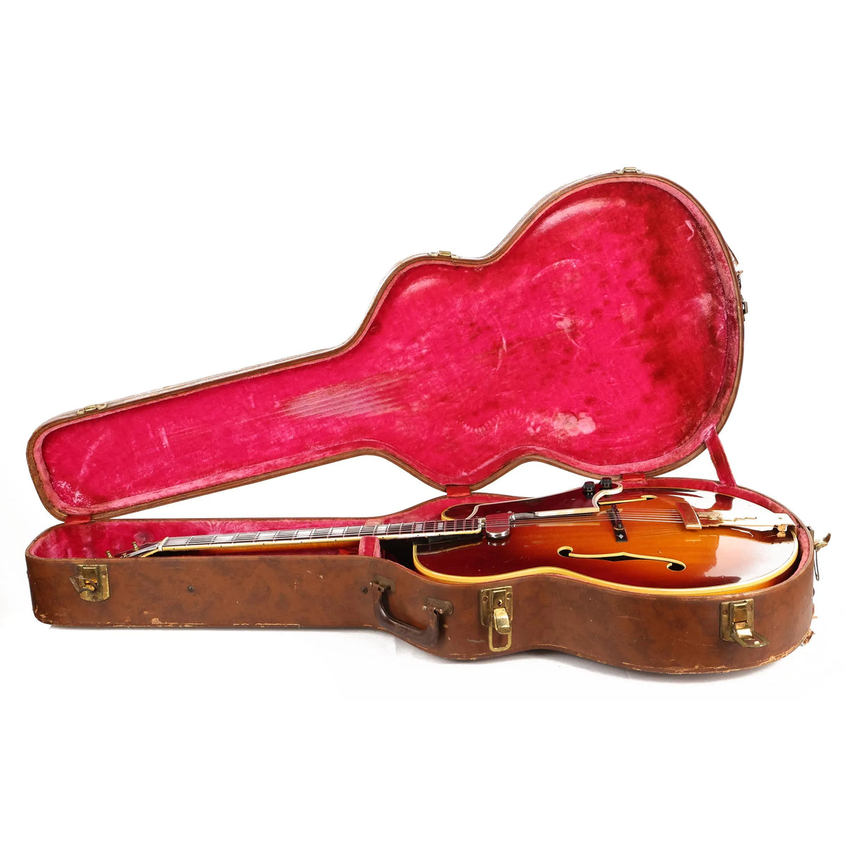 1962 Gibson L-5C Vintage Archtop Guitar Sunburst — 12