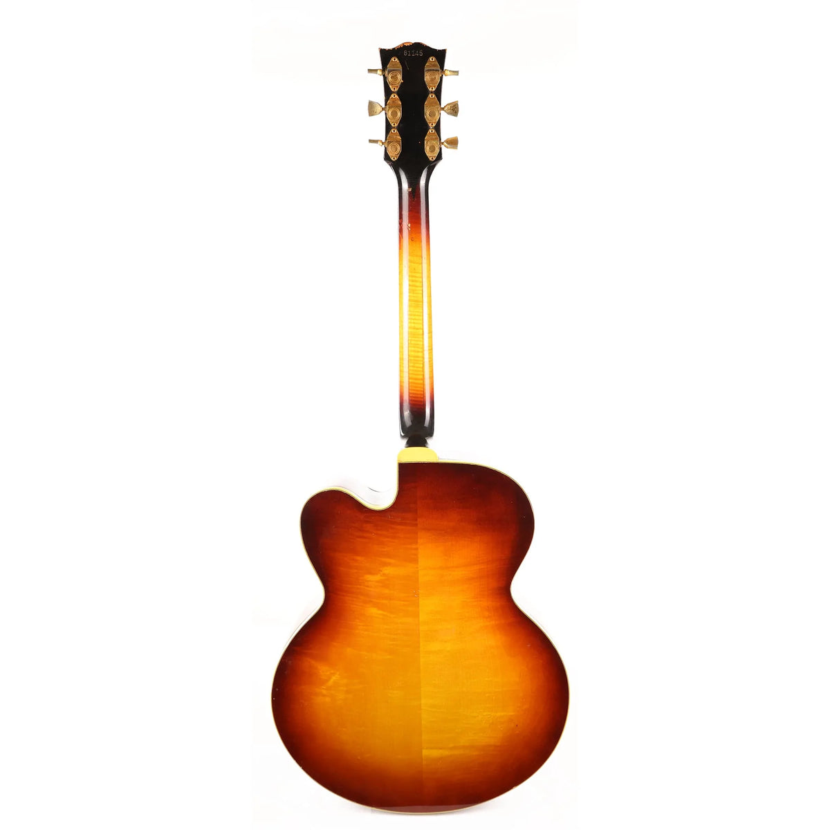 1962 Gibson L-5C Vintage Archtop Guitar Sunburst — 3