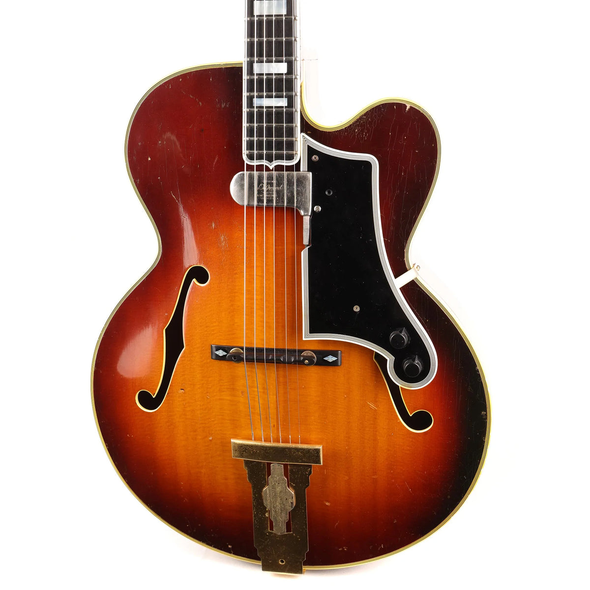 1962 Gibson L-5C Vintage Archtop Guitar Sunburst — 7
