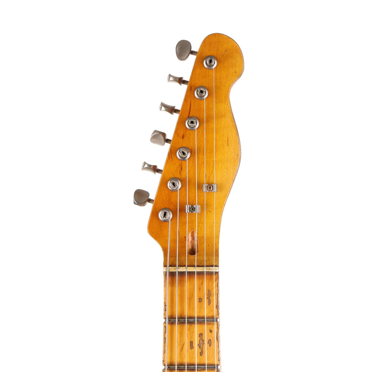 MJT VTT Body Partscaster Telecaster-Style Guitar 2-Tone Sunburst Aged Used — 4