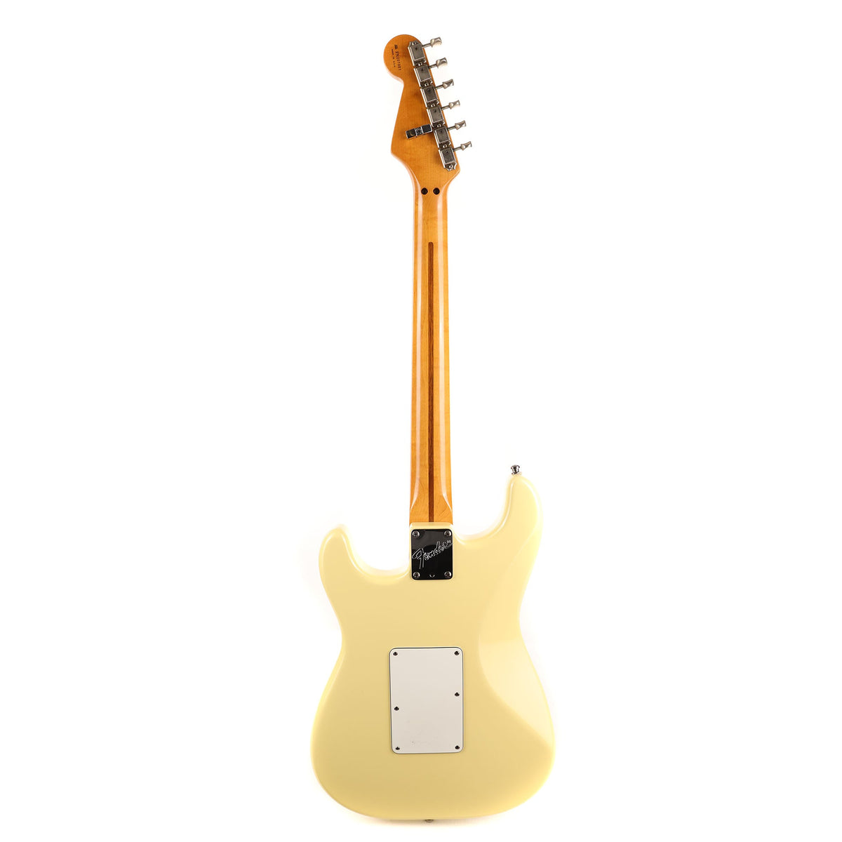 1992 Fender USA Floyd Rose Stratocaster Vintage White — 3