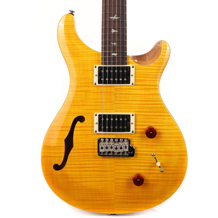 PRS SE Custom 22 Semi-Hollow Santana Yellow