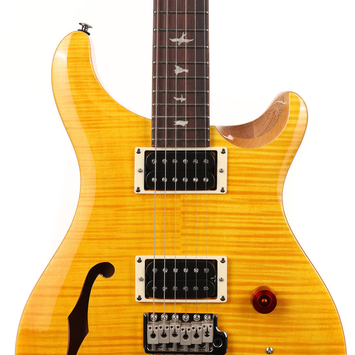 PRS SE Custom 22 Semi-Hollow Santana Yellow
