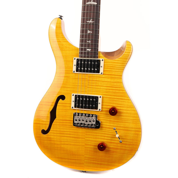 PRS SE Custom 22 Semi-Hollow Santana Yellow