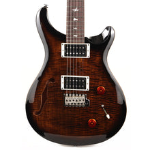 PRS SE Custom 22 Semi-Hollow Black Gold Sunburst