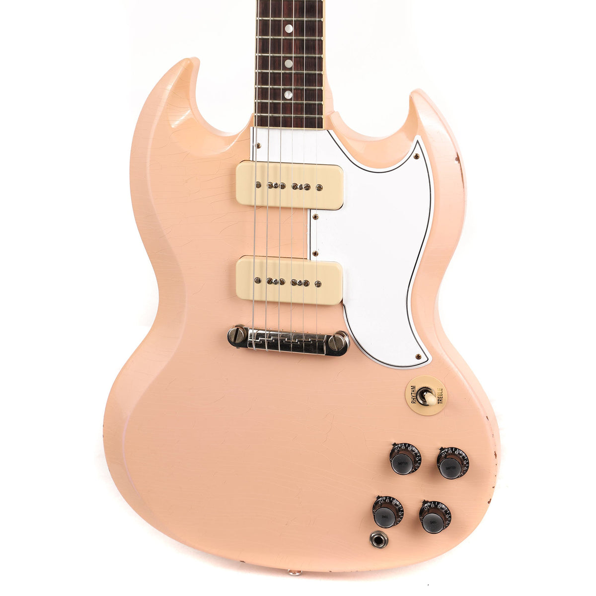 Gibson Custom Shop SG Special Shell Pink Lightly Aged Made 2 Measure — 7