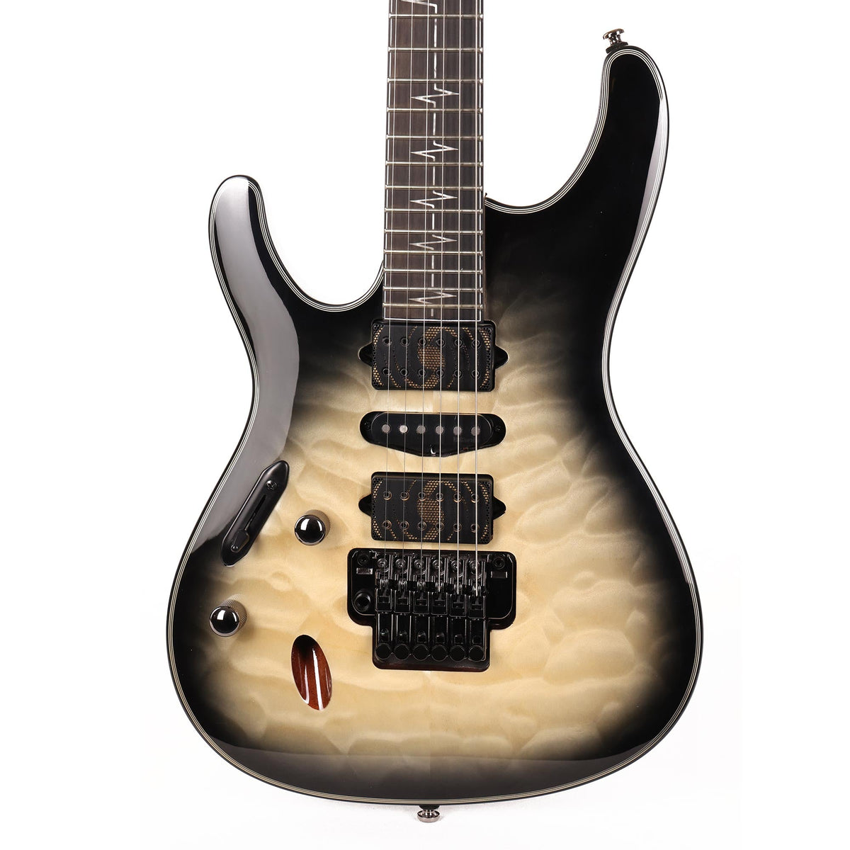 Ibanez JIVA10 Nita Strauss Signature Left-Handed Deep Space Blonde Used — 1