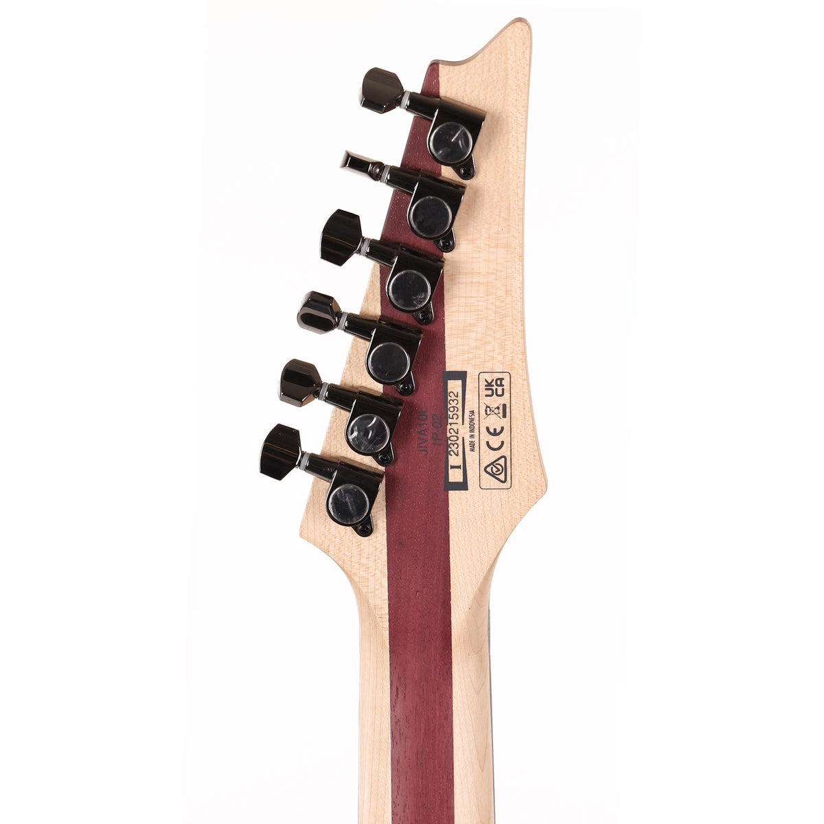 Ibanez JIVA10 Nita Strauss Signature Left-Handed Deep Space Blonde Used — 5