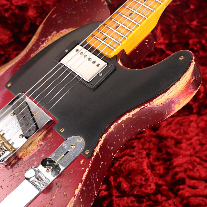 Fender Custom Shop '51 Telecaster Super Heavy Relic Faded Oxblood