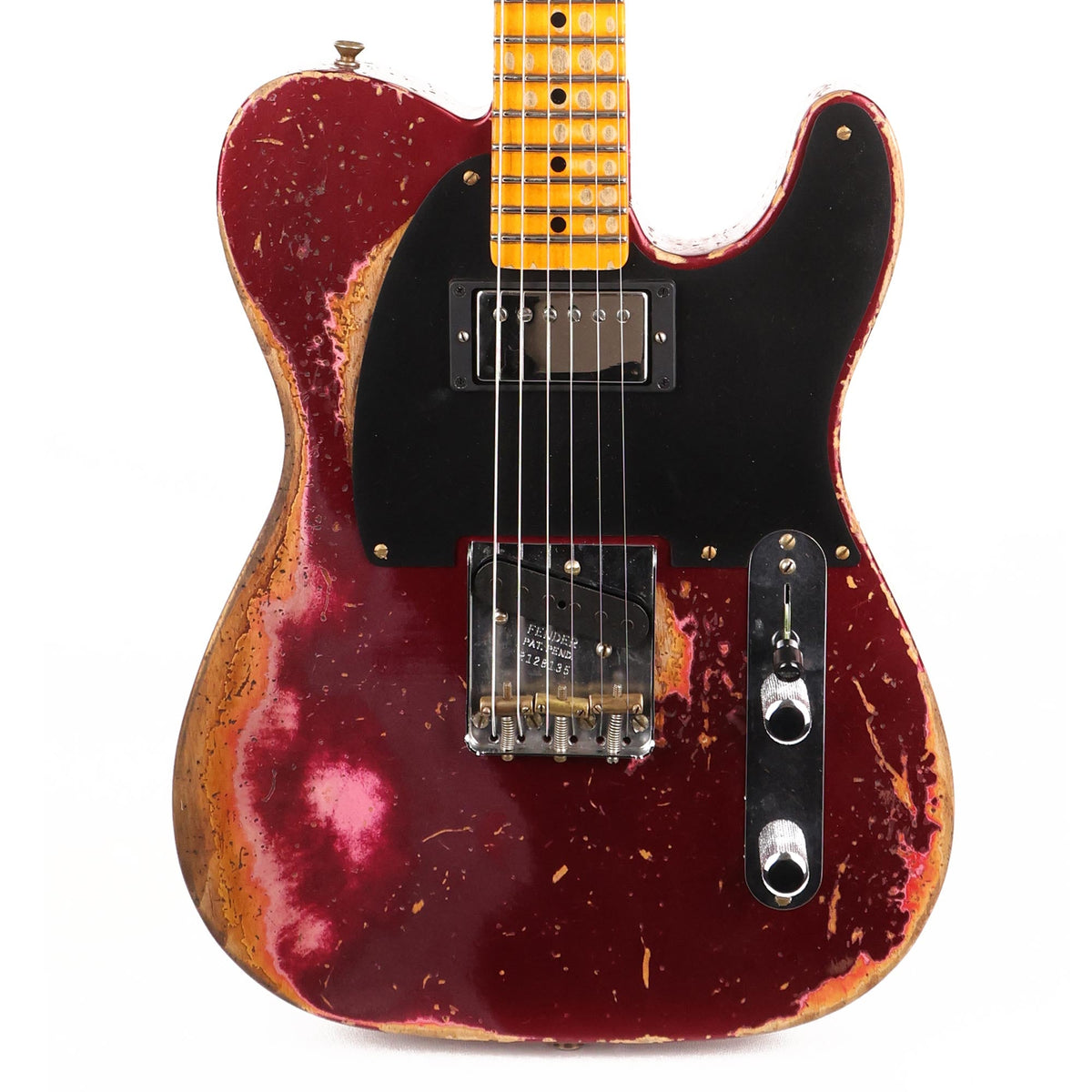Fender Custom Shop '51 Telecaster Super Heavy Relic Faded Oxblood — 1