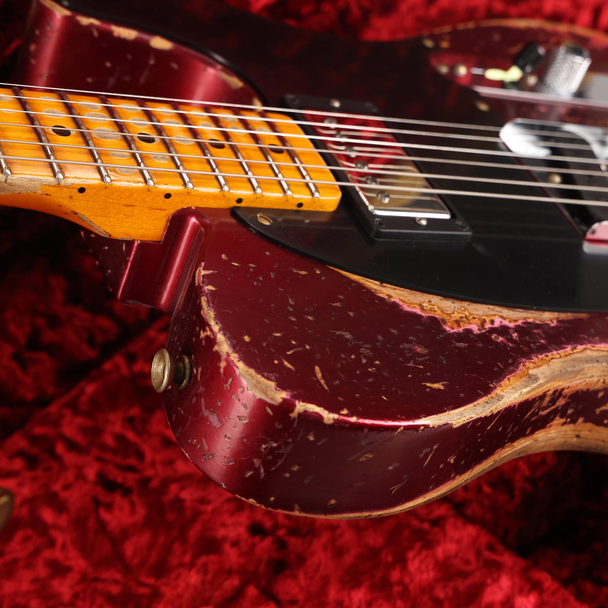 Fender Custom Shop '51 Telecaster Super Heavy Relic Faded Oxblood — 7