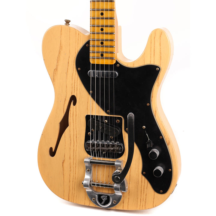 Fender Custom Shop 1968 Telecaster Thinline Journeyman Relic Aged TV Yellow 2023