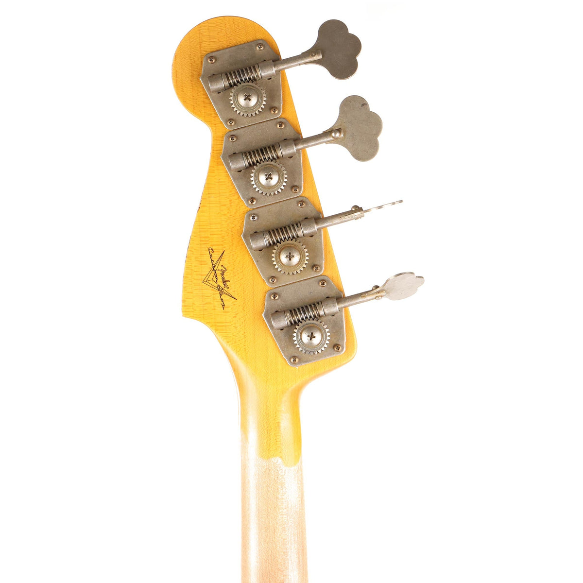 Fender Custom Shop 1962 Jazz Bass Relic Faded Aged Oxblood — 5