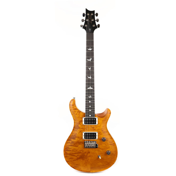 PRS Wood Library CE24 Satin Quilt Top Music Zoo Exclusive Amber