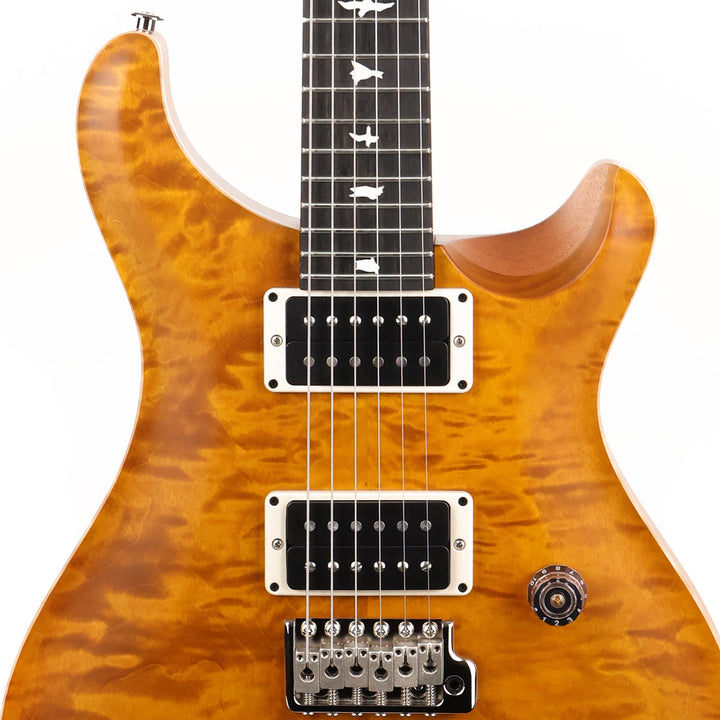 PRS Wood Library CE24 Satin Quilt Top Music Zoo Exclusive Amber