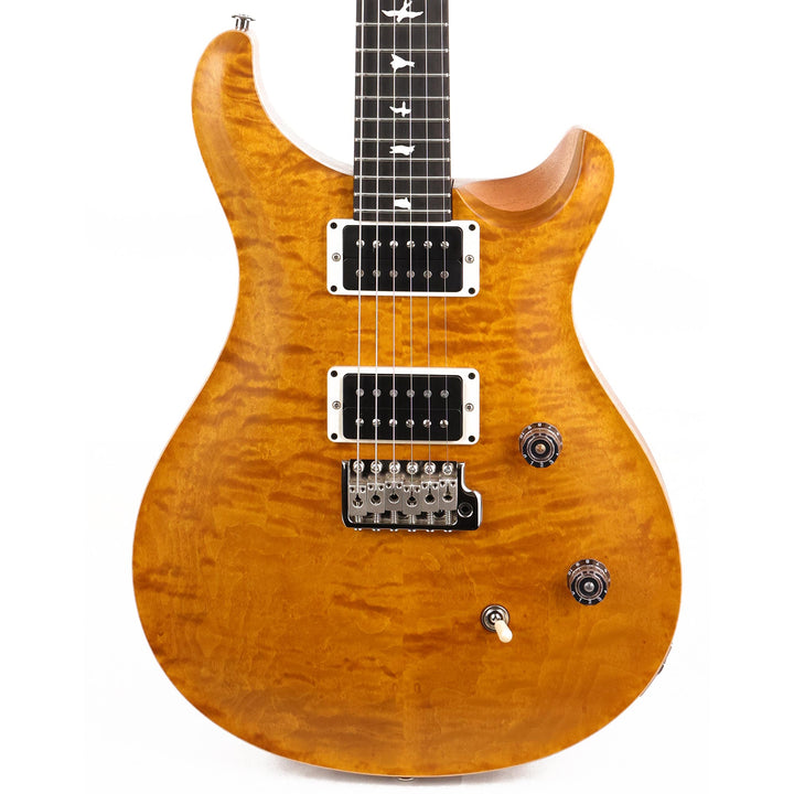 PRS Wood Library CE24 Satin Quilt Top Music Zoo Exclusive Amber