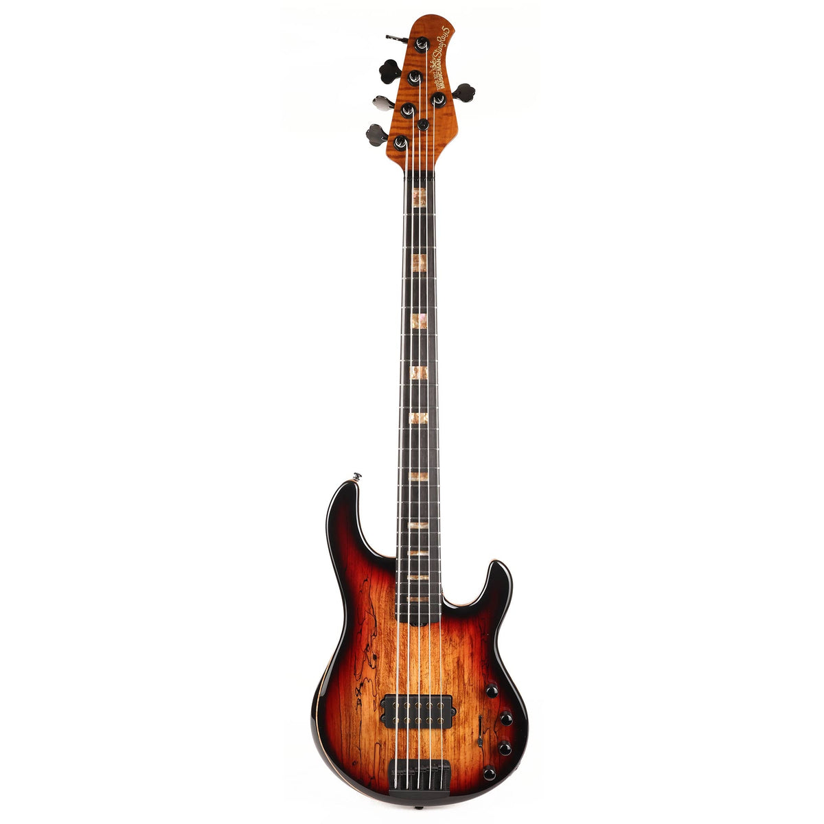 Ernie Ball Music Man 35th Anniversary StingRay 5 Bass Limited Edition Spalted Sunburst — 2