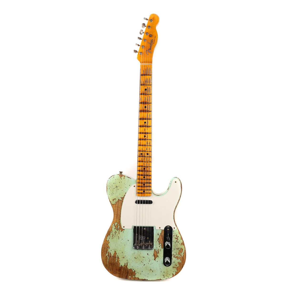 Fender Custom Shop 1950 Double Esquire Super Heavy Relic Faded Aged Surf Green 2023 — 2