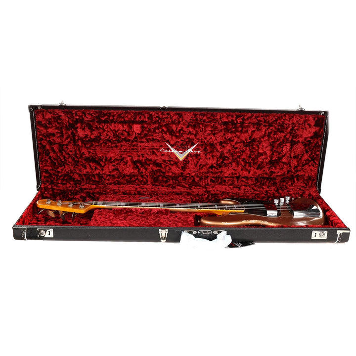 Fender Custom Shop Jazz Bass Heavy Relic Faded Aged Copper
