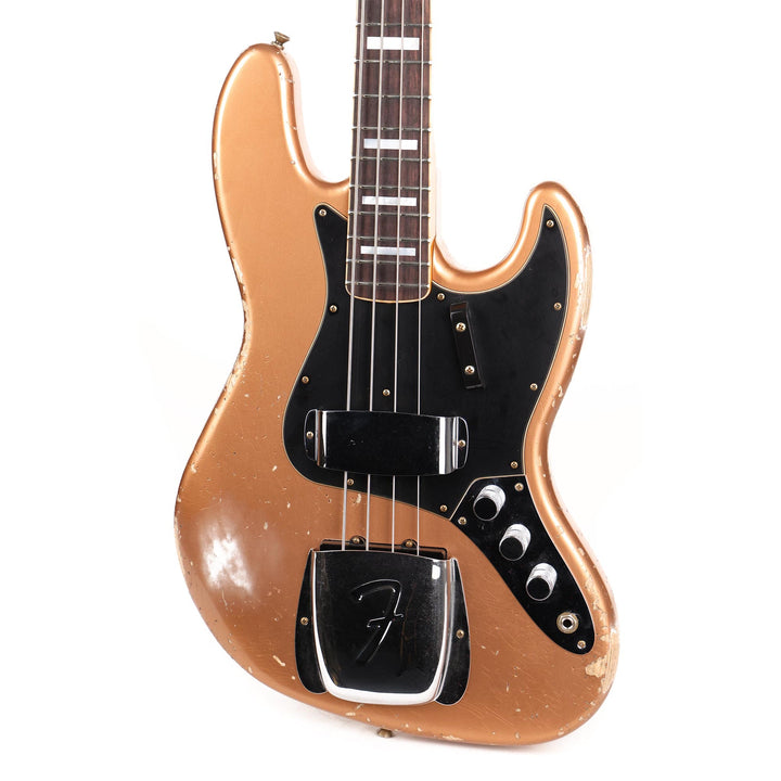 Fender Custom Shop Jazz Bass Heavy Relic Faded Aged Copper