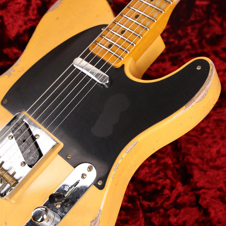 Fender Custom Shop 1952 Telecaster Heavy Relic Aged Nocaster Blonde 2023