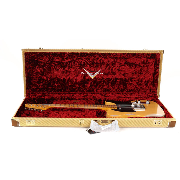 Fender Custom Shop 1952 Telecaster Heavy Relic Aged Nocaster Blonde 2023