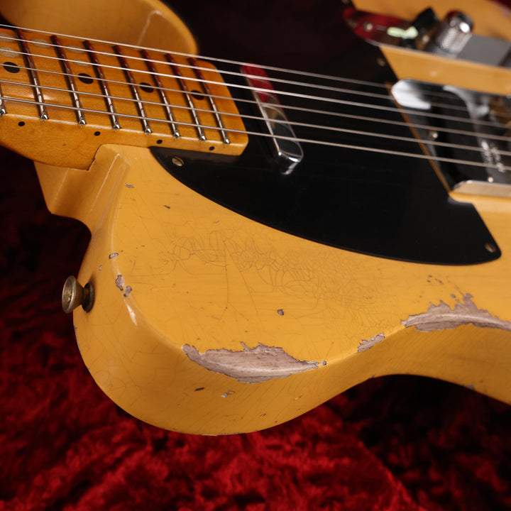 Fender Custom Shop 1952 Telecaster Heavy Relic Aged Nocaster Blonde 2023