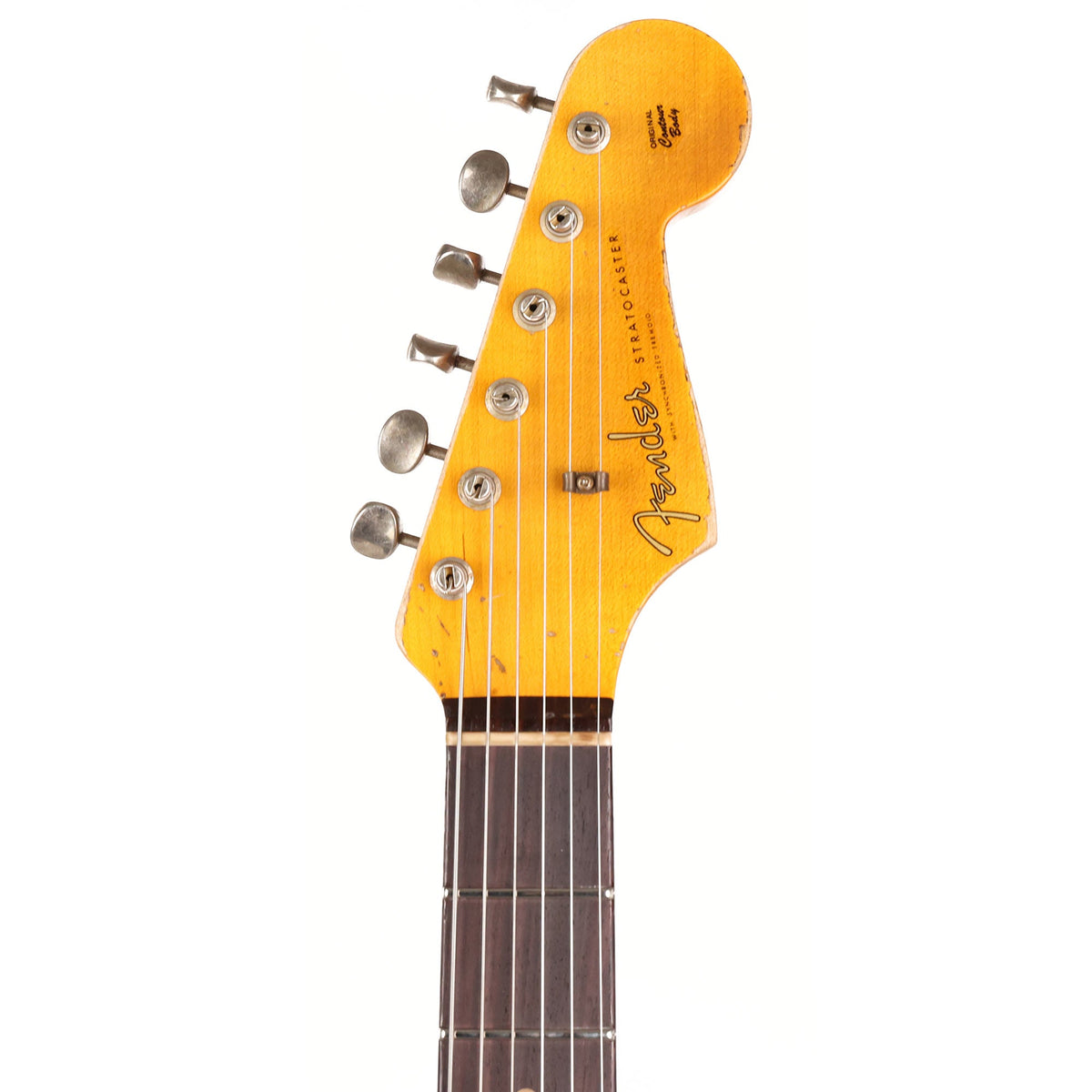 Fender Custom Shop 1959 Stratocaster Super Heavy Relic Aged Black over Shell Pink 2023 — 4