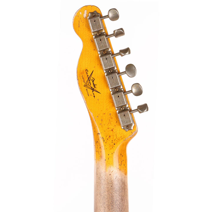 Fender Custom Shop 1950 Double Esquire Super Heavy Relic Faded Inca Silver