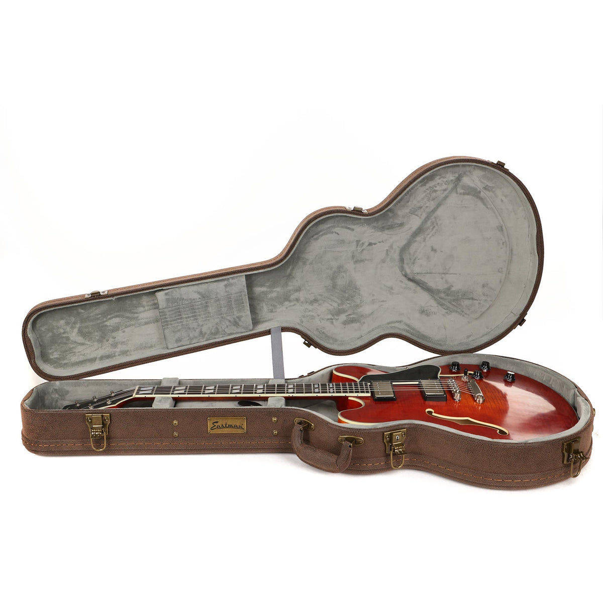 Eastman T59/v Thinline Archtop Antique Varnish — 8
