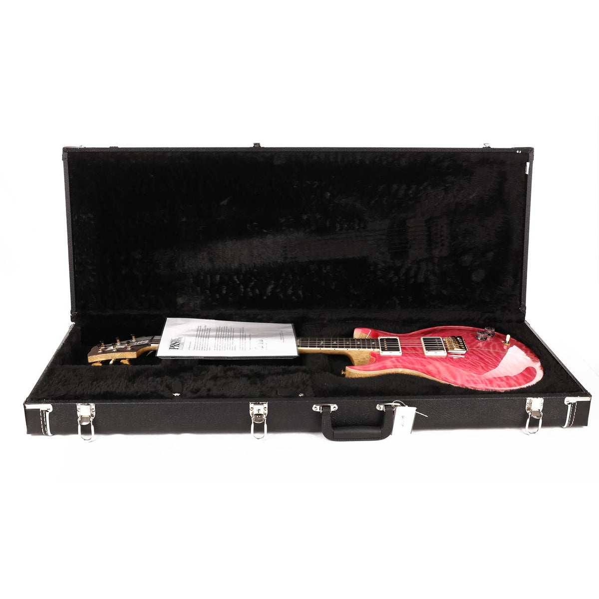 PRS Santana Retro Wood Library Brazilian Rosewood Fretboard Bonnie Pink — 11