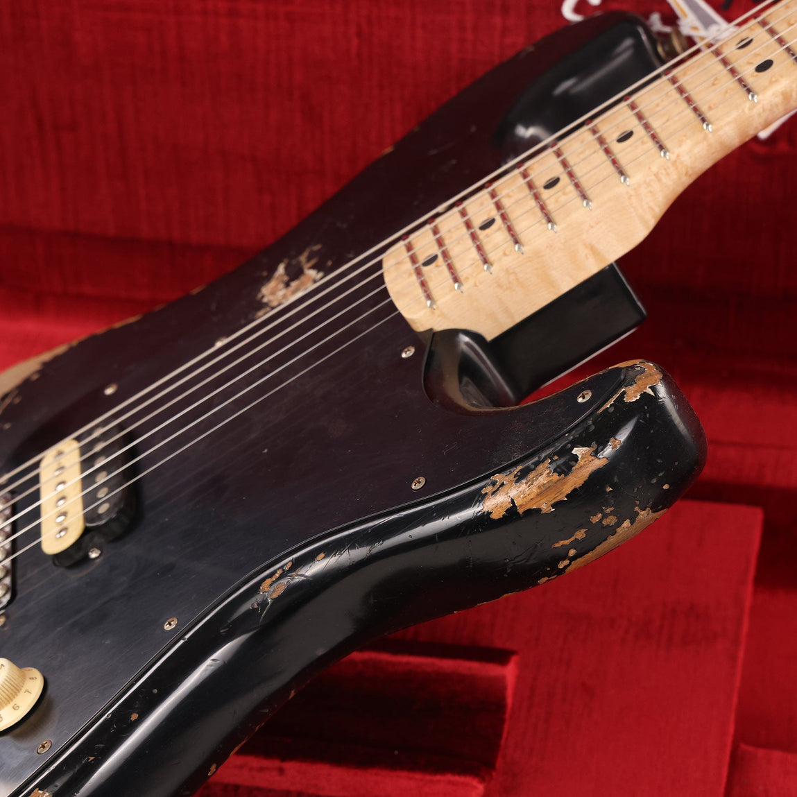 ★★Custom HardRelic Black Stratocaster★★ Fender '67 Strat HSS Relic: Find It at The Music Emporium