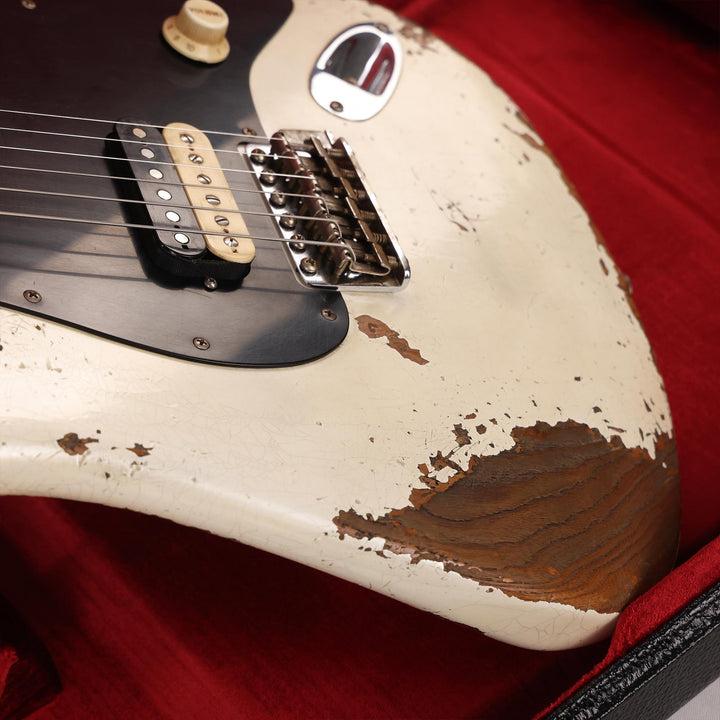 Fender Custom Shop 1969 Stratocaster Masterbuilt Andy Hicks Heavy Relic Frost White