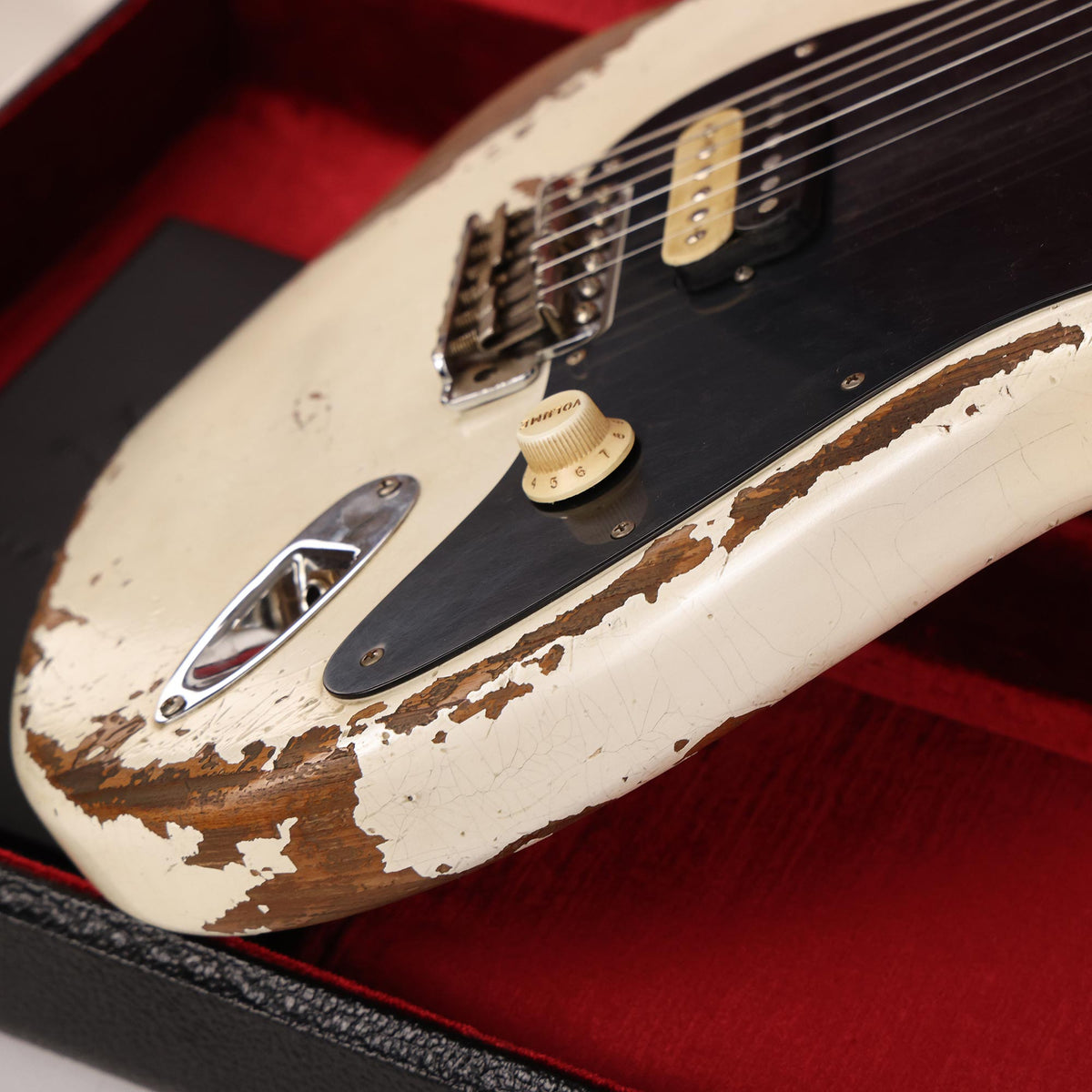 Fender Custom Shop 1969 Stratocaster Masterbuilt Andy Hicks Heavy Relic Frost White — 9