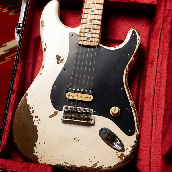 Fender Custom Shop 1969 Stratocaster Masterbuilt Andy Hicks Heavy Relic Frost White