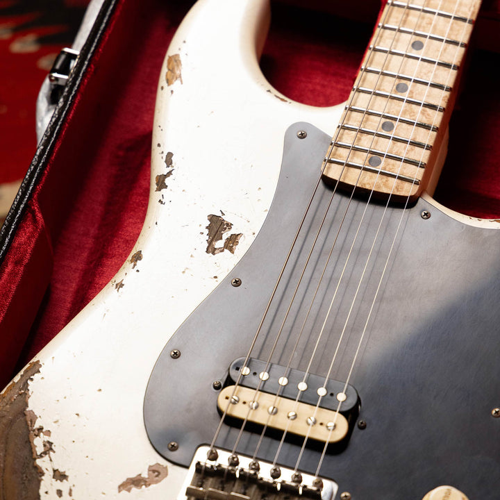 Fender Custom Shop 1969 Stratocaster Masterbuilt Andy Hicks Heavy Relic Frost White