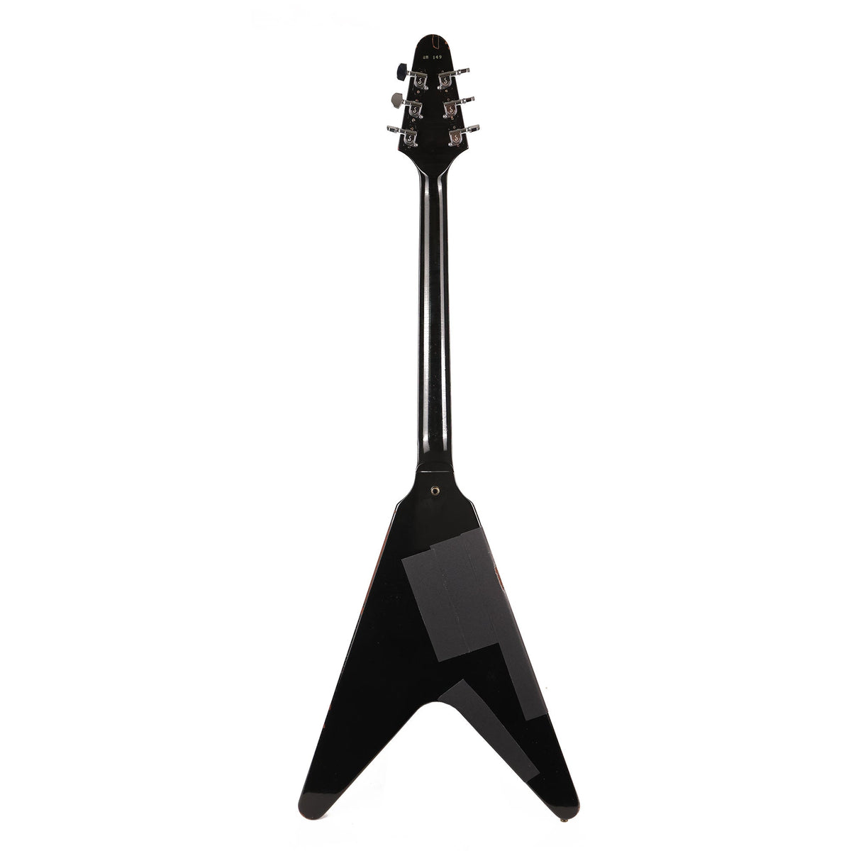 Gibson Custom Shop Kirk Hammett 1979 Flying V Murphy Lab Aged Ebony — 3