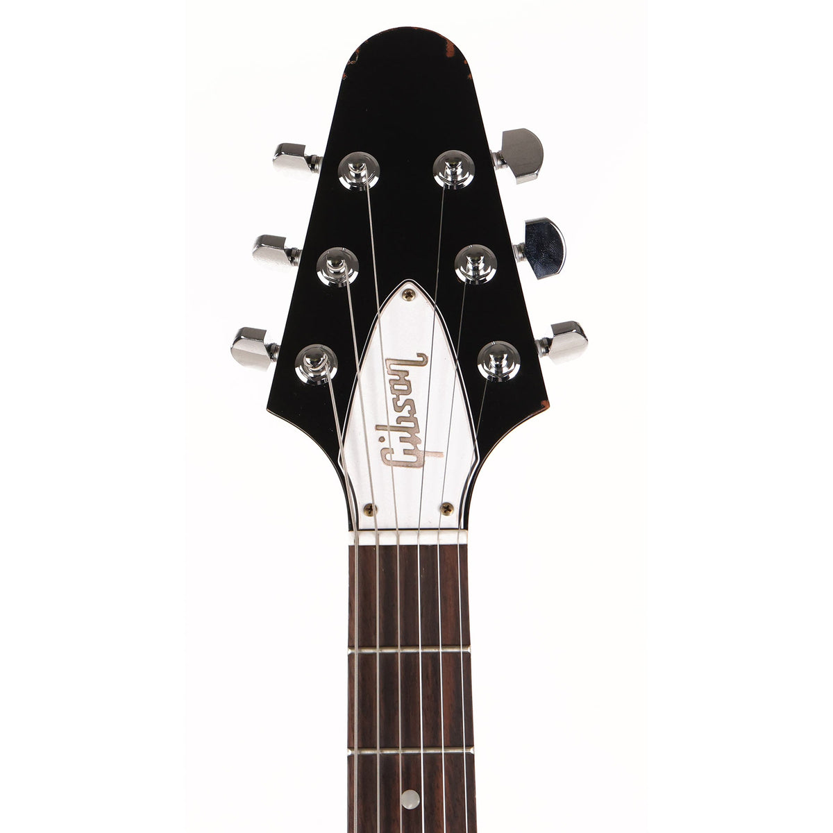 Gibson Custom Shop Kirk Hammett 1979 Flying V Murphy Lab Aged Ebony — 4