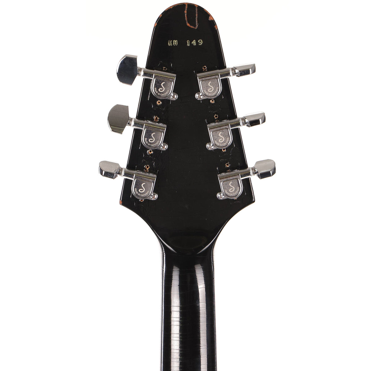 Gibson Custom Shop Kirk Hammett 1979 Flying V Murphy Lab Aged Ebony — 5