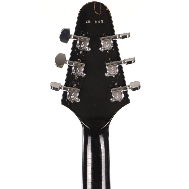Gibson Custom Shop Kirk Hammett 1979 Flying V Murphy Lab Aged Ebony