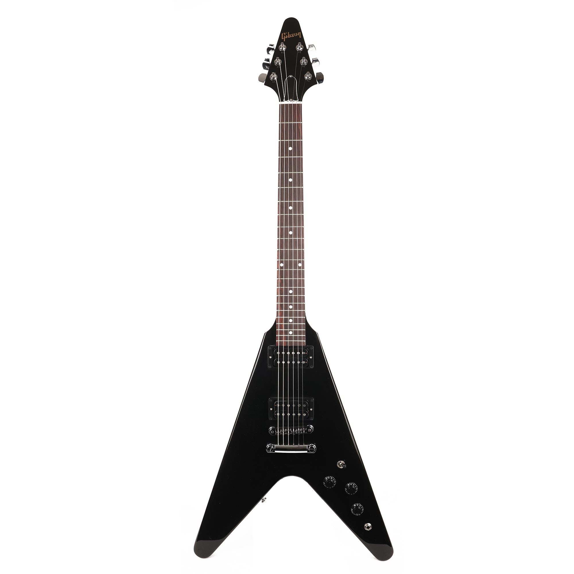 Gibson 80s Flying V Ebony | The Music Zoo