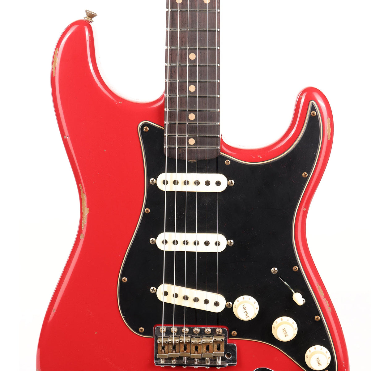 Fender Custom Shop 1959 Stratocaster Heavy Relic Seminole Red — 6