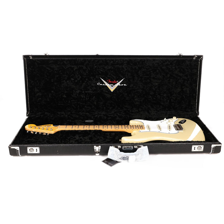 Fender Custom Shop 1968 Stratocaster Journeyman Relic Aged Vintage White 2023