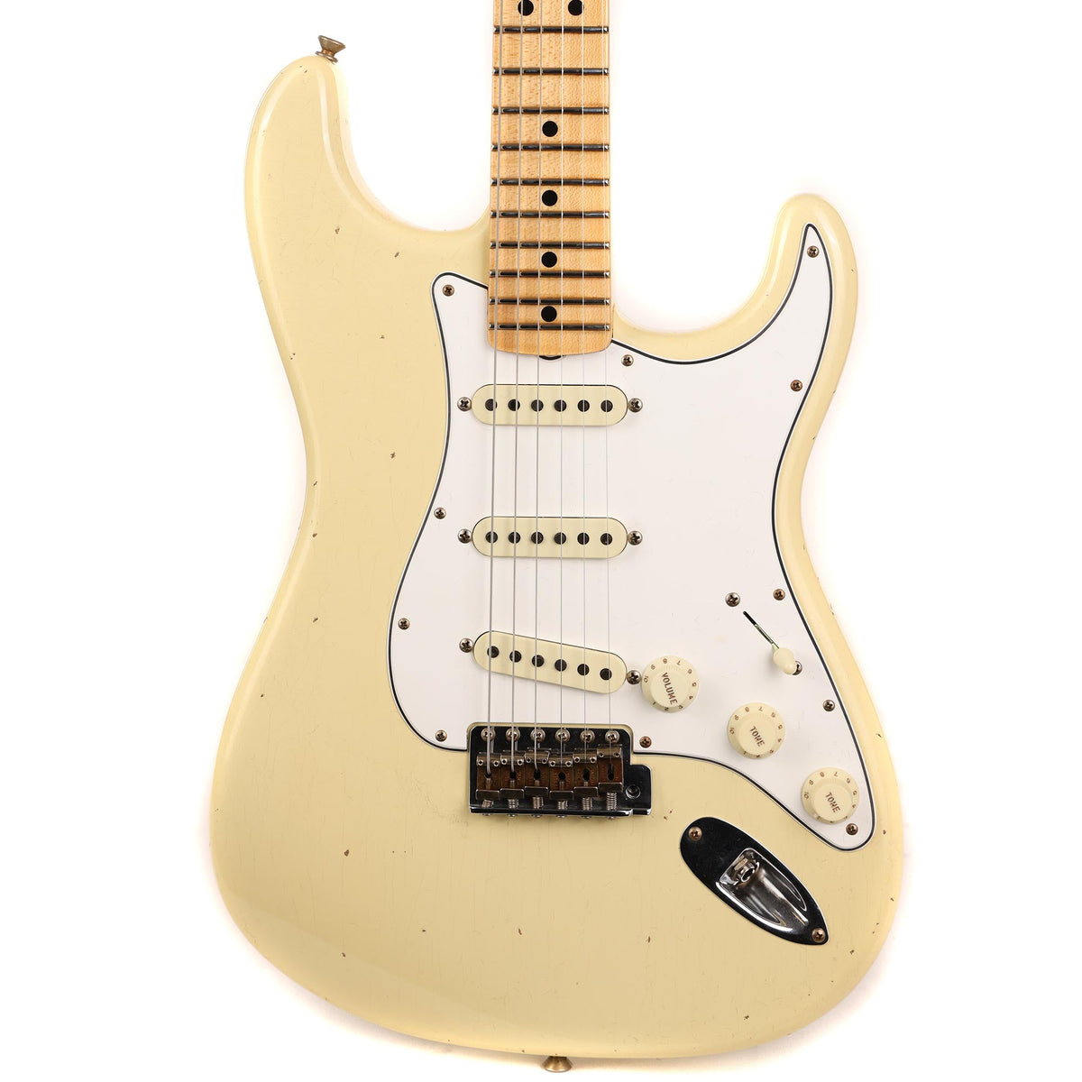 Fender Custom Shop 1968 Stratocaster Journeyman Relic Aged Vintage White 2023 — 1