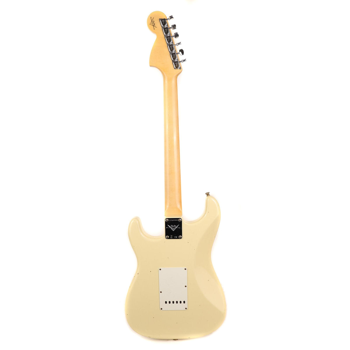Fender Custom Shop 1968 Stratocaster Journeyman Relic Aged Vintage White 2023 — 3
