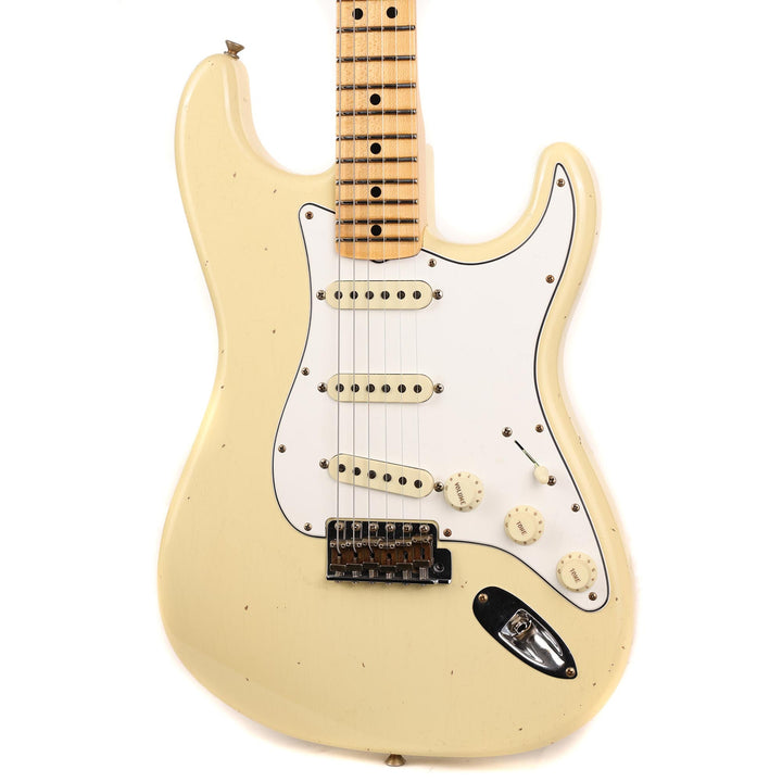 Fender Custom Shop 1968 Stratocaster Journeyman Relic Aged Vintage White 2023