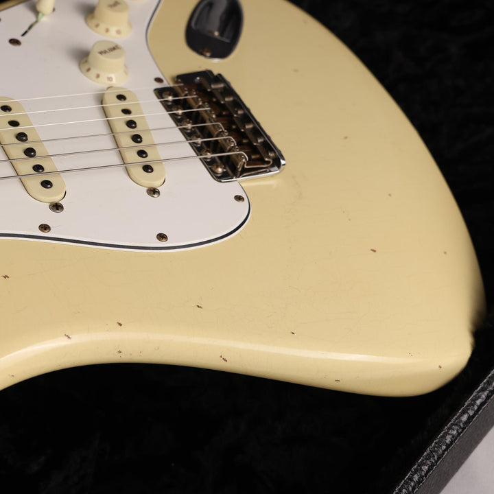Fender Custom Shop 1968 Stratocaster Journeyman Relic Aged Vintage White 2023